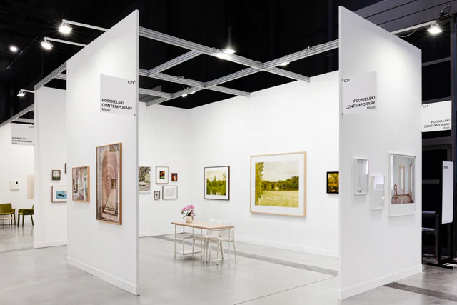 The gallery space